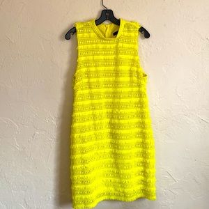 J Crew womens size 10 yellow dress